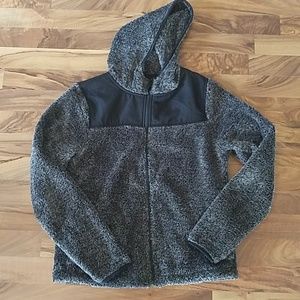 ⚡FINAL PRICE! sherpa full zip hooded sheatshirt